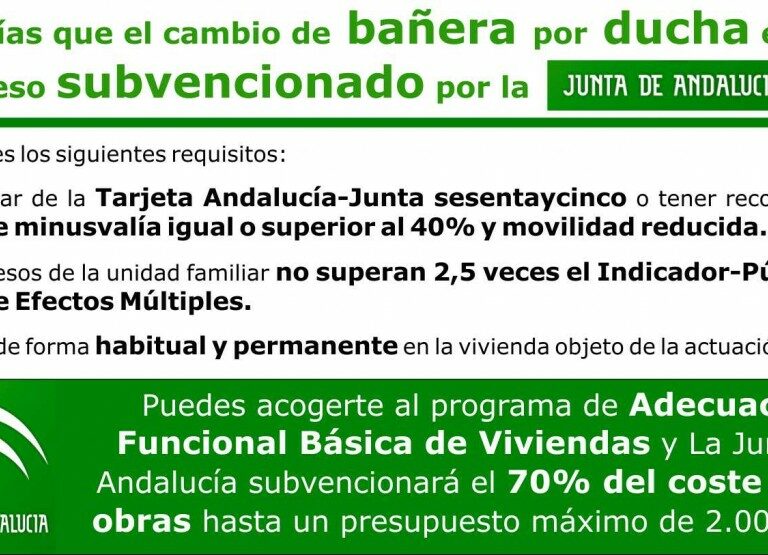 Subvención junta de Andalucía ADEQUANDO Subvención junta de Andalucía ADEQUANDO